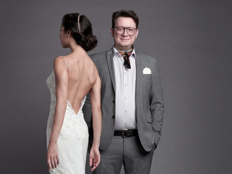 Robe de mariée Christophe-Alexandre Docquin - La Soeur de la Mariée - Blog mariage