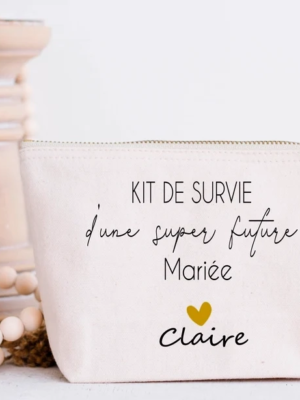 pochette-personnalisée-kit-de-survie-de-mariée